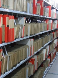 Regale der 
Tonbandsammlung